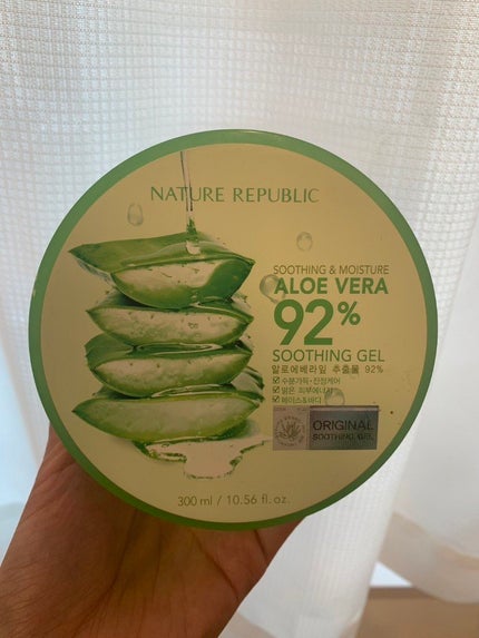 マイルド&モイスチャーアロエジェル/ネイチャーリパブリック/ボディローションを使ったクチコミ(1枚目)