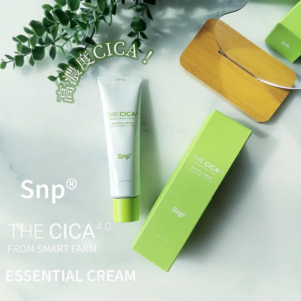THE CICA 4.0 エッセンシャルクリーム/SNP/フェイスクリームを使ったクチコミ（1枚目）