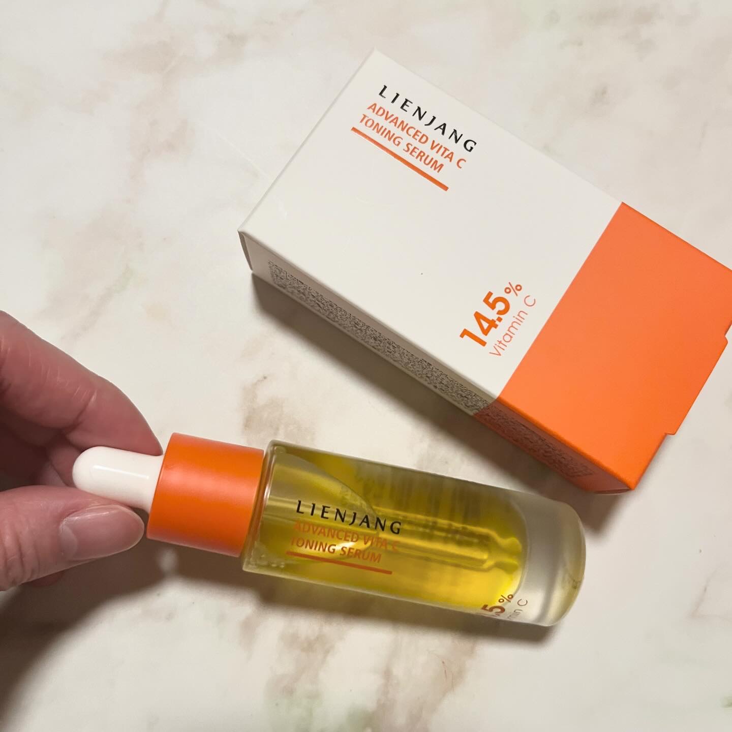 アドバンスド ビタC トーニング セラム14.5/リエンジャン/美容液を使ったクチコミ（1枚目）