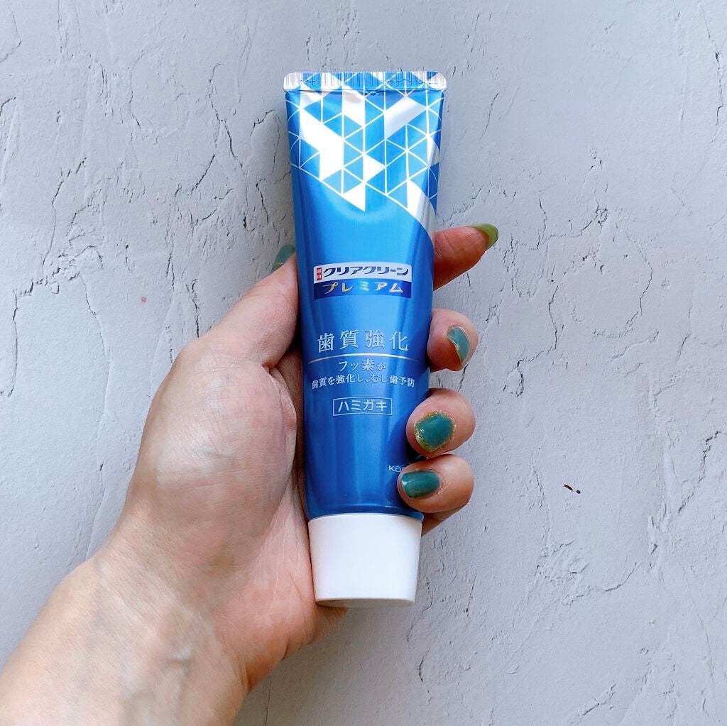 クリアクリーン プレミアム 歯質強化 (薬用ハミガキ)/クリアクリーン/歯磨き粉を使ったクチコミ(3枚目)
