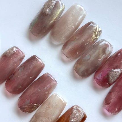 sato 🕊 self nail🫧🤍 on LIPS 「𝖬𝖸𝖲𝖳𝖨𝖢𝖩𝖮.×𝖠𝗒𝖺.𝖼𝗈𝗅𝗅𝖺𝖻𝗈𝗋𝖺𝗍𝗂𝗈𝗇𝖼𝗈𝗅𝗈..」(2枚目)