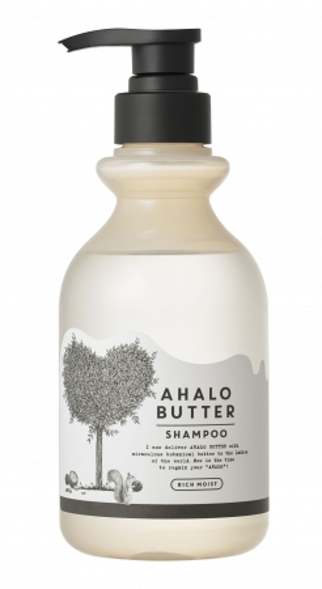 リッチモイスト バターとメープルシロップのモコモコ泡のシャンプー/バターとヨーグルトのとろとろトリートメント AHALO BUTTER