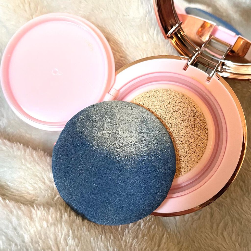 ピンクティーツリーカバークッション/APLIN/クッションファンデーションを使ったクチコミ(2枚目)