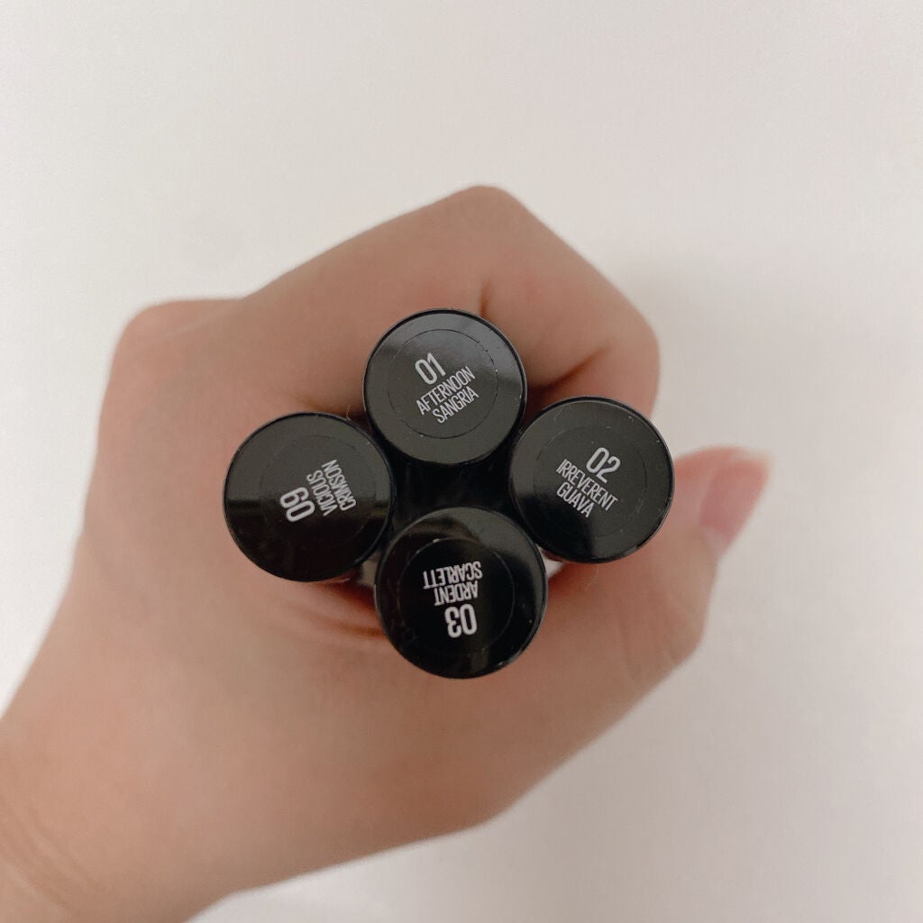 シャインコンパルジョン ラッカーペン/MAYBELLINE NEW YORK/口紅を使ったクチコミ(4枚目)