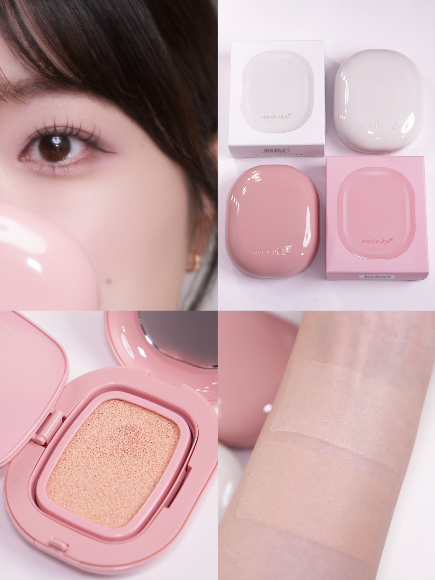 プロ グルタチオン グロウクッションファンデーション/MEDICUBE/クッションファンデーションを使ったクチコミ(7枚目)