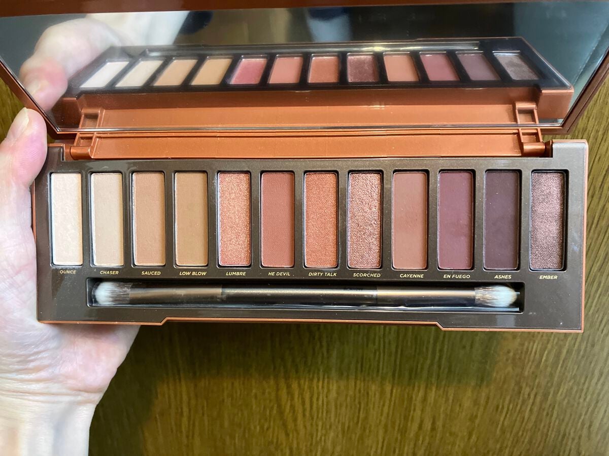 NAKED HEAT/アーバンディケイ/アイシャドウパレットを使ったクチコミ(2枚目)