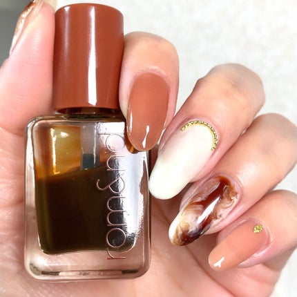 ムードペブルネイル/rom&nd/マニキュアを使ったクチコミ(2枚目)