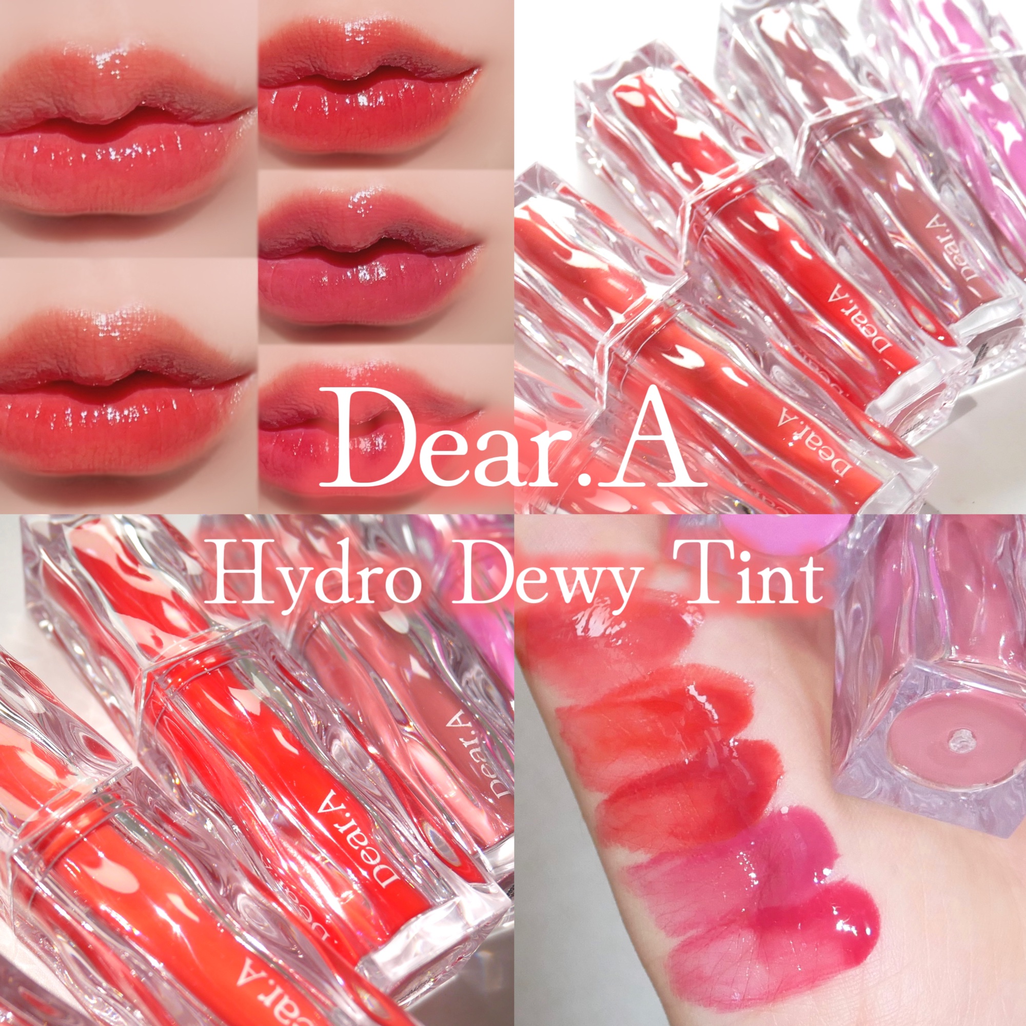 ハイドロデュイティント/Dear.A/リップティントを使ったクチコミ（1枚目）