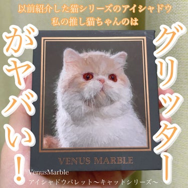 Venus Marble アイシャドウキャットシリーズ/Venus Marble/パウダーアイシャドウを使ったクチコミ（1枚目）