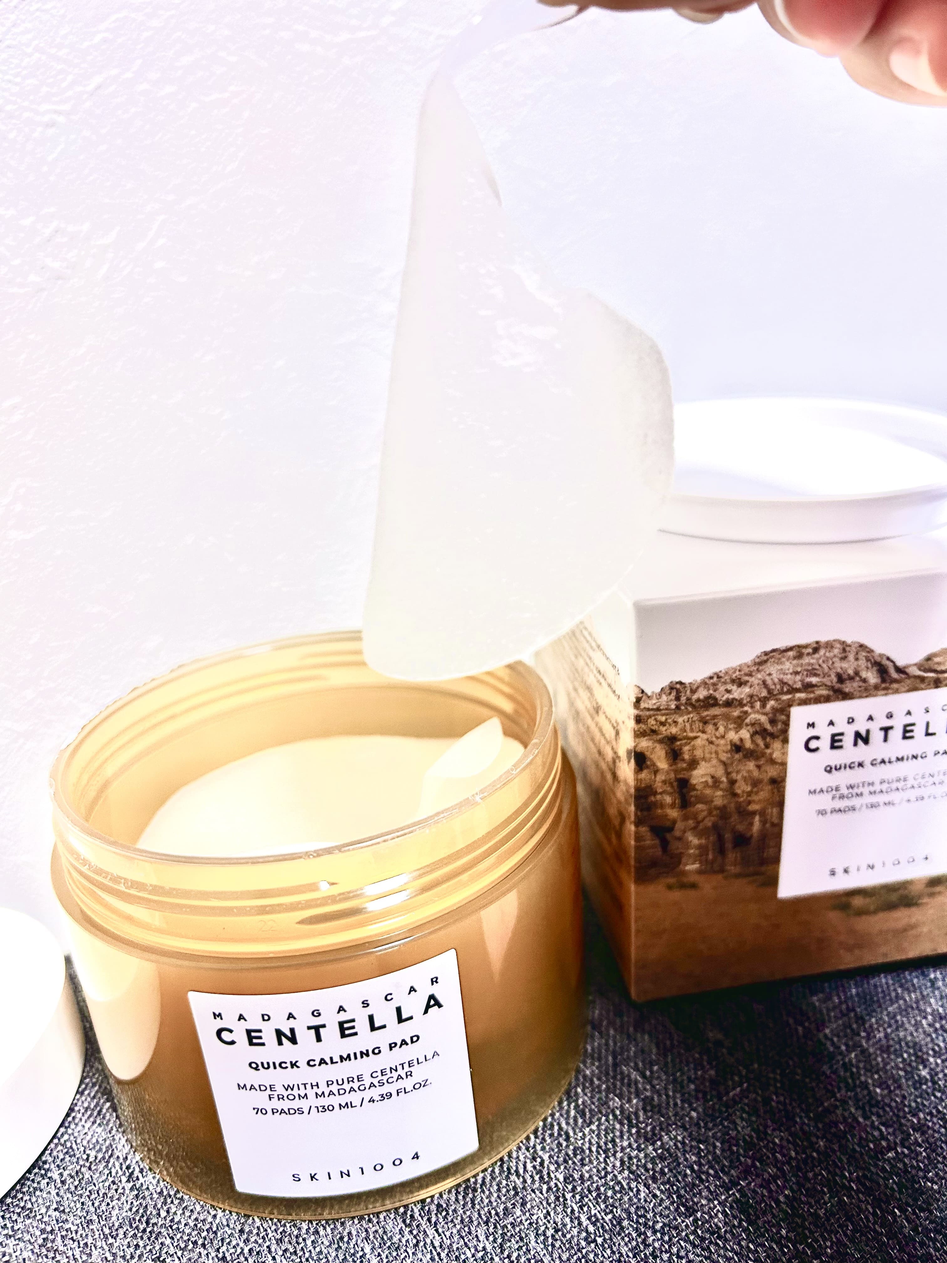 センテラ クイックカーミングパッド/SKIN1004/トナーパッドを使ったクチコミ（1枚目）
