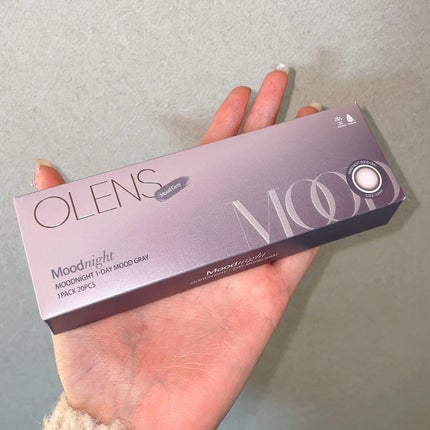 Moodnight 1day/OLENS/ワンデー(1DAY)カラコンを使ったクチコミ(4枚目)