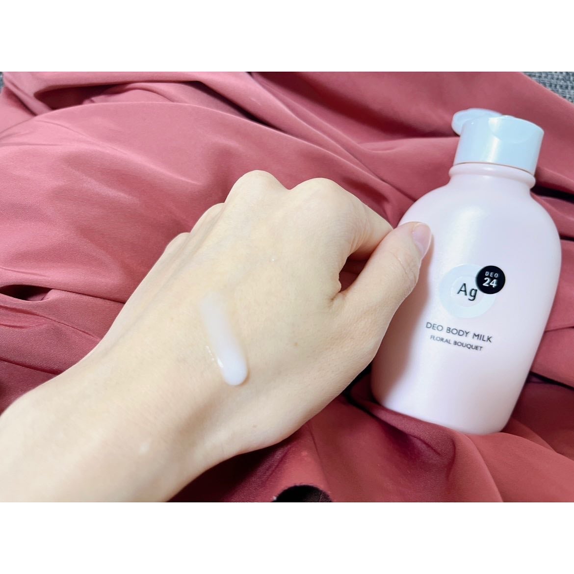 デオドラントボディミルク フローラルブーケ/エージーデオ24/ボディミルクを使ったクチコミ(4枚目)