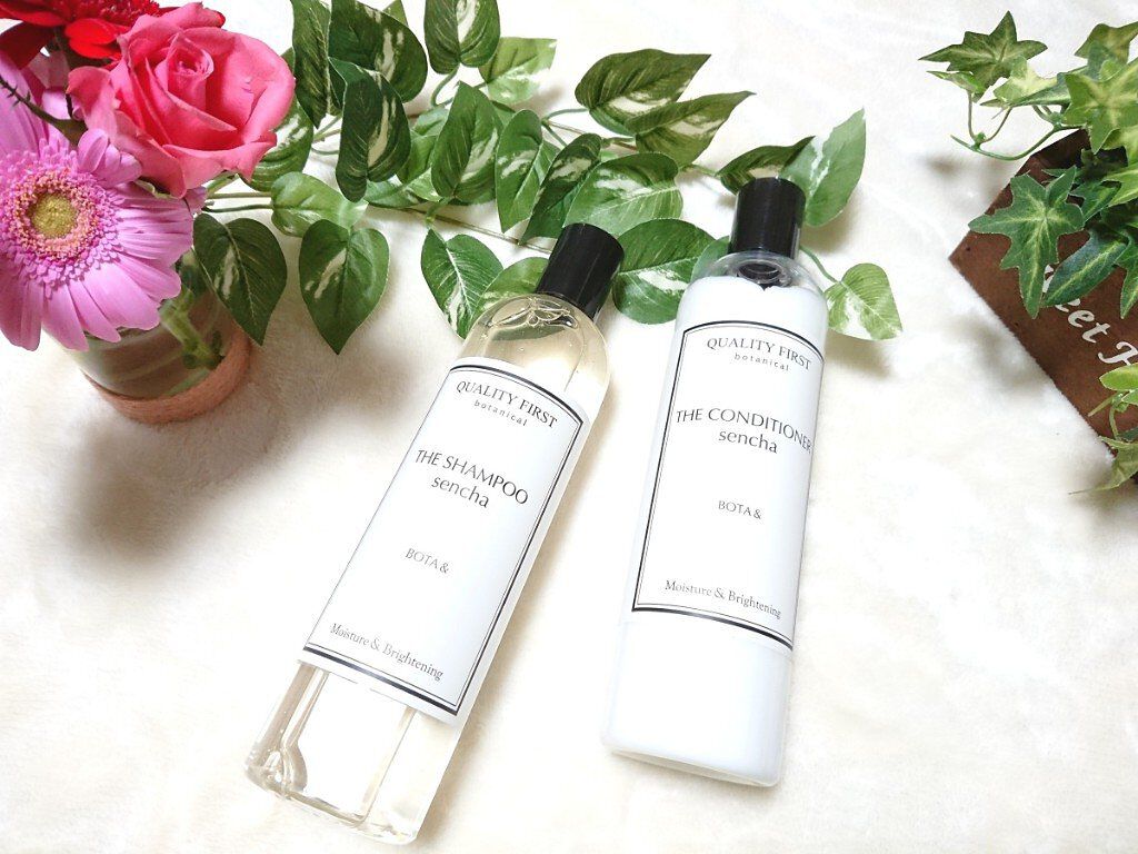 ボタアンド ザ シャンプー <sencha>/クオリティファースト/市販シャンプーを使ったクチコミ（1枚目）