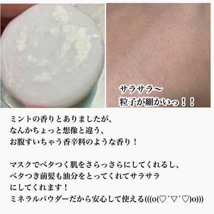 ノーセバム ミネラルパウダー/innisfree/ルースパウダーを使ったクチコミ(4枚目)