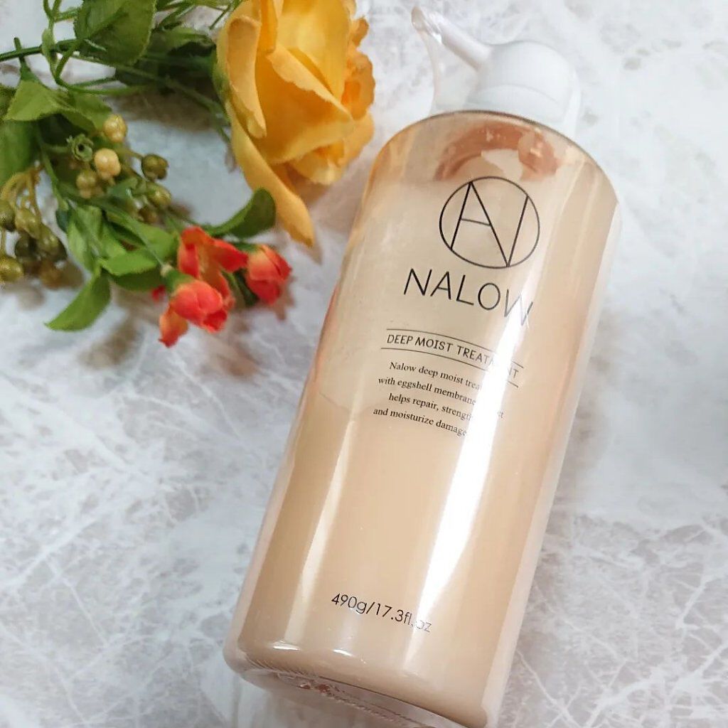 ディープモイスト シャンプー／トリートメント/NALOW/市販シャンプーを使ったクチコミ（3枚目）