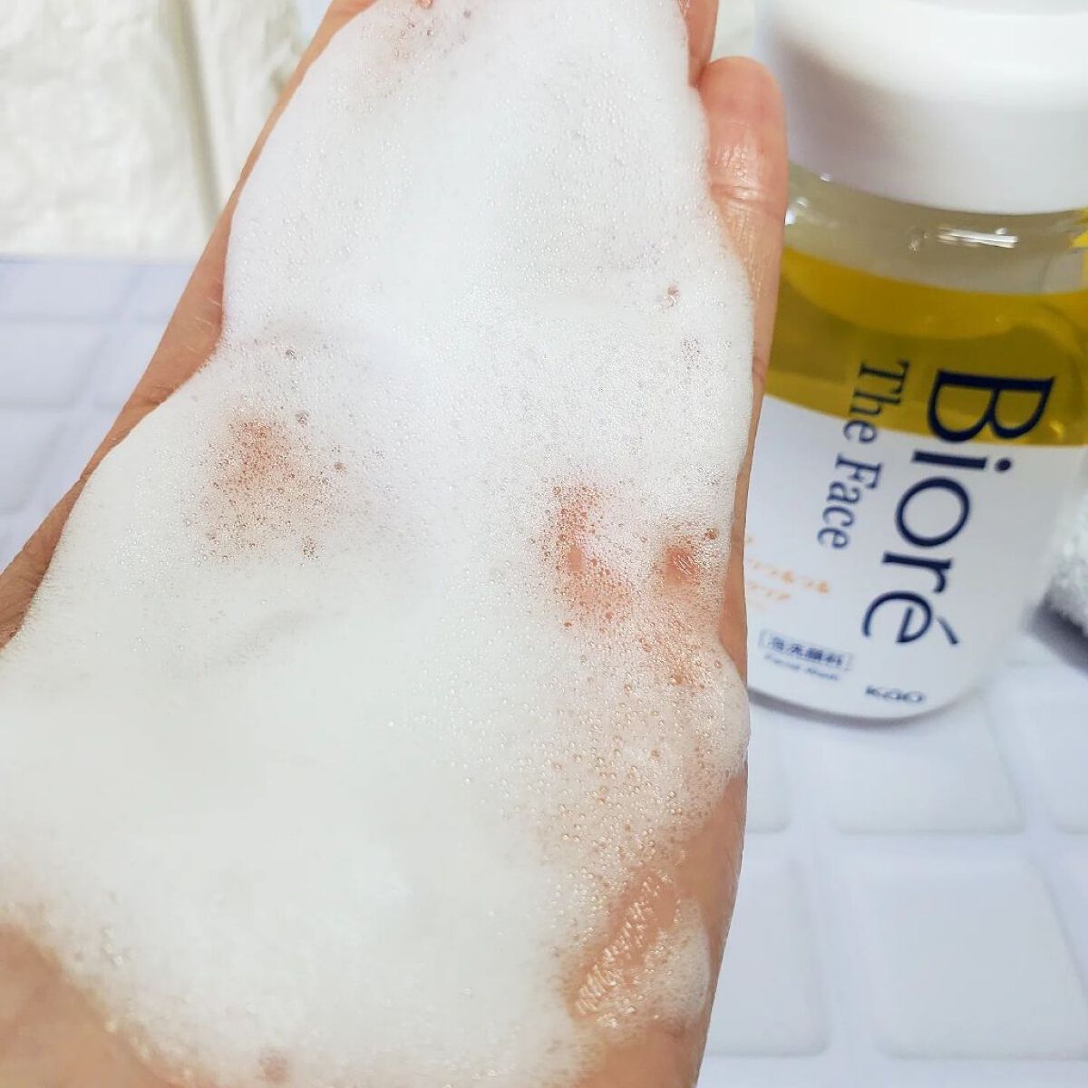 おうちdeエステ 肌をなめらかにする マッサージ洗顔ジェル/ビオレ/その他洗顔料を使ったクチコミ（3枚目）