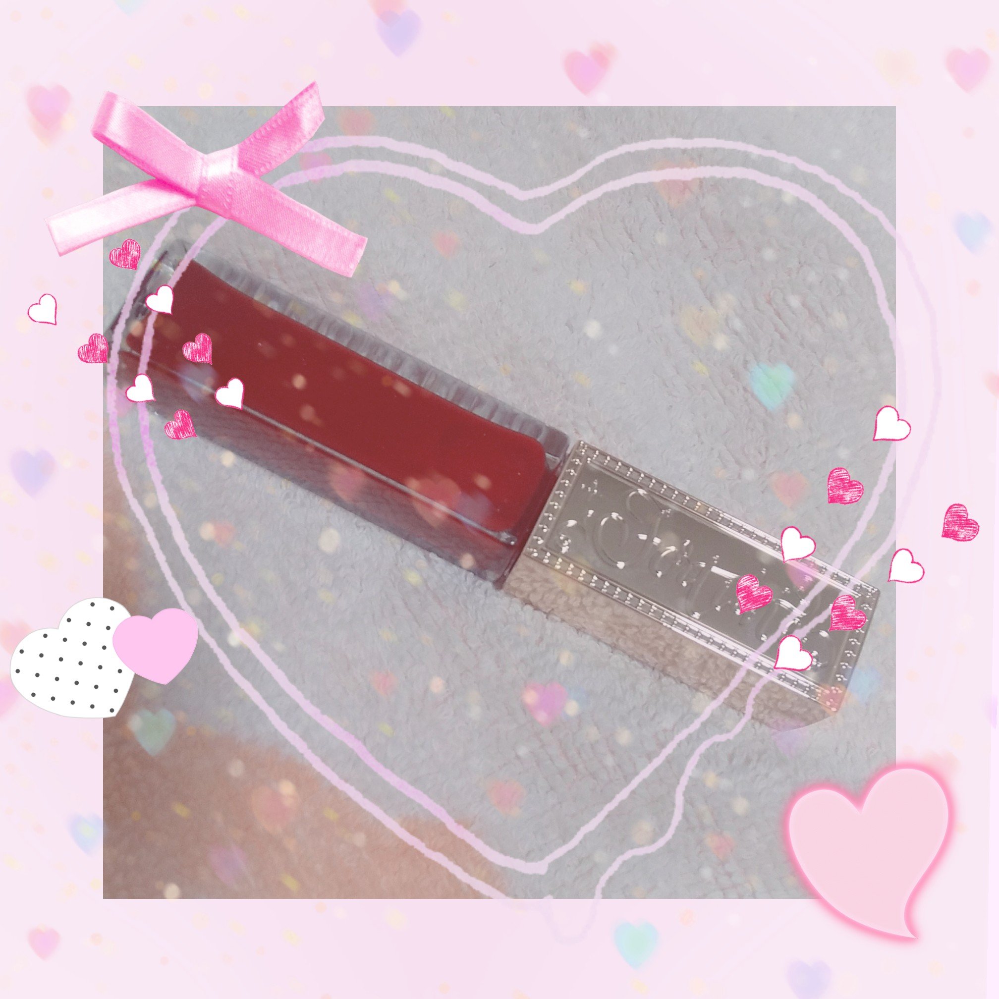 ウォータリーセラムルージュ 01 レッドビジュー/フォーチュン/口紅を使ったクチコミ（1枚目）