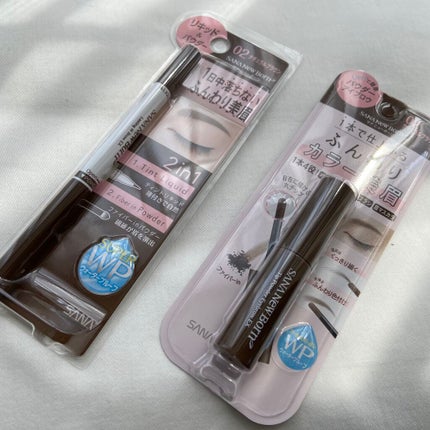 ラスティングWブロウEX N/サナ ニューボーン/リキッドアイブロウを使ったクチコミ(5枚目)