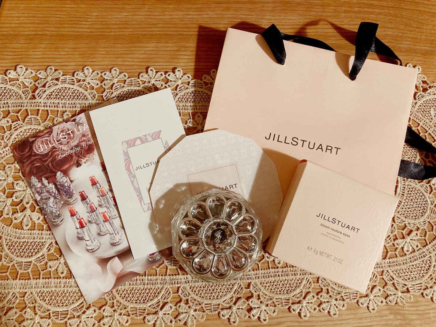 ジルスチュアート ブルームクチュール アイズ/JILL STUART/アイシャドウパレットを使ったクチコミ(1枚目)