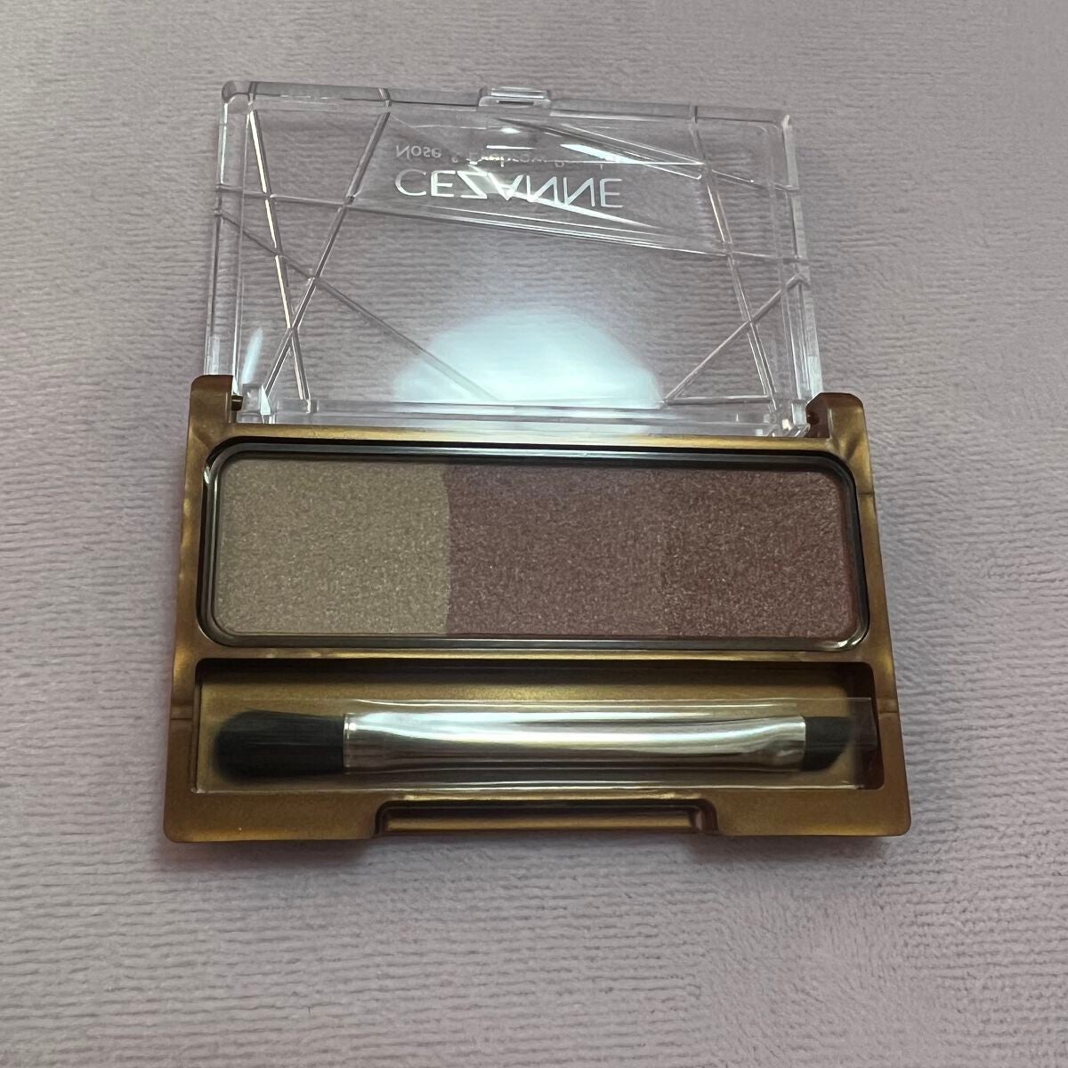 ノーズ&アイブロウパウダー/CEZANNE/パウダーアイブロウを使ったクチコミ(1枚目)