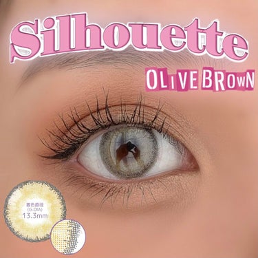 

▹silhouette olive brown monthly
    1months  1箱2枚入り
    DIA 14.2mm GDIA 13.3mm BC 8.6
    販売価格 ￥250