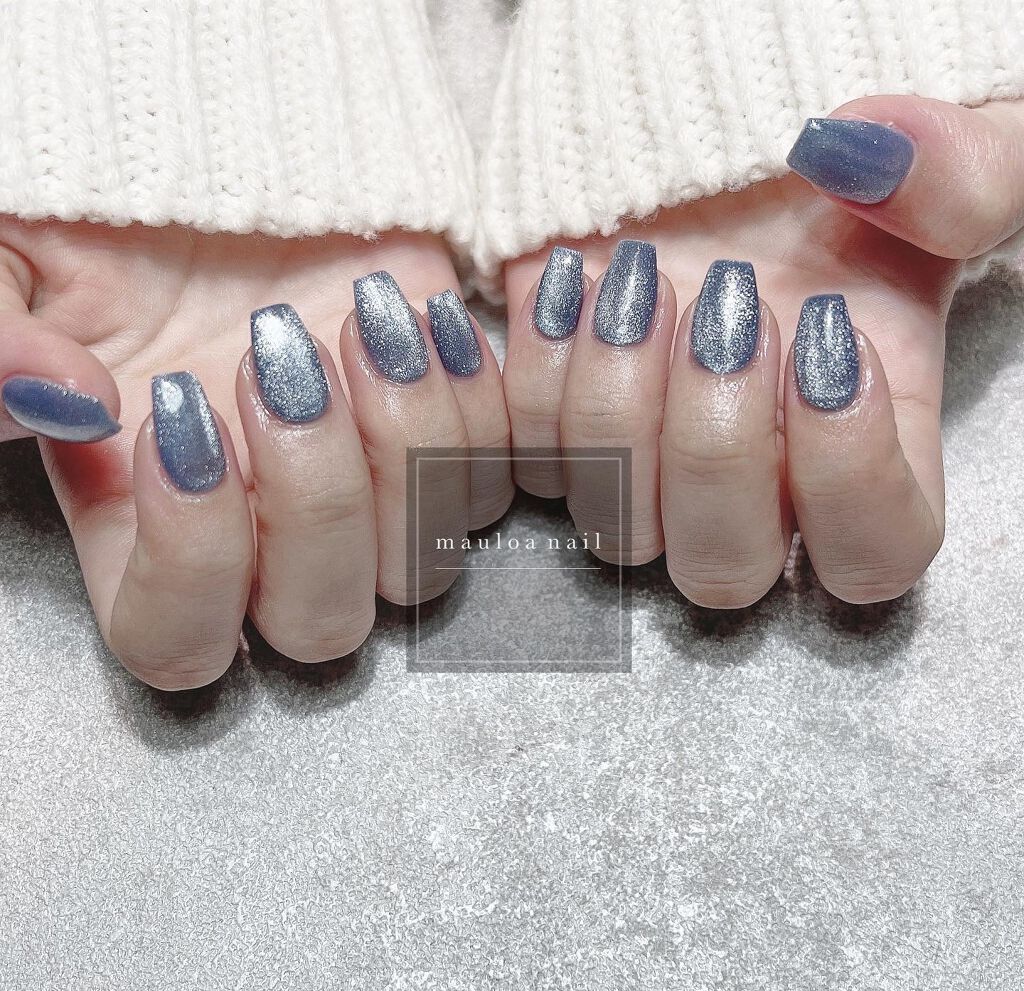 mauloa_nail on LIPS 「・ マグネットネイル❤︎❤︎❤︎いつもありがとうございます✨・..」(1枚目)