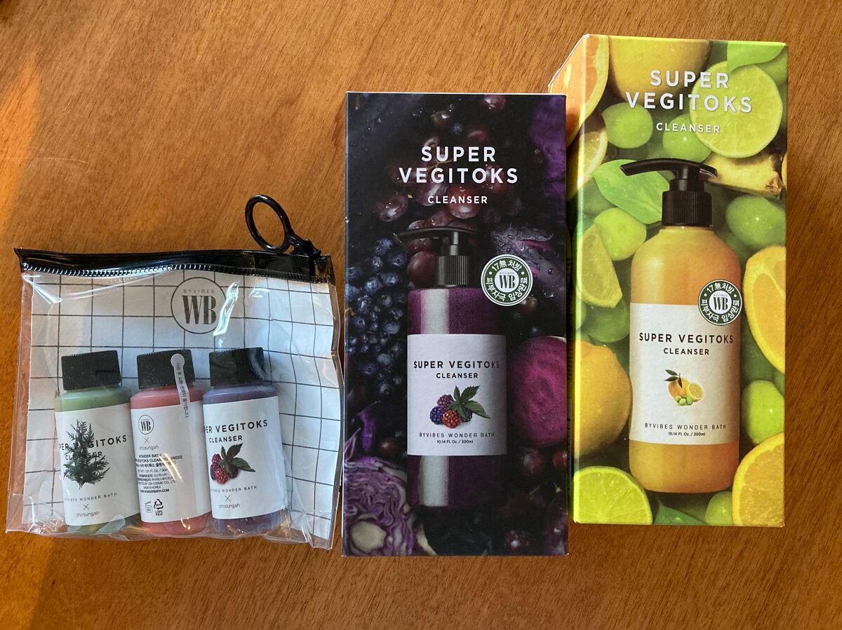 スーパーベジトックスクレンザー/WONDER BATH/クレンジングジェルを使ったクチコミ(1枚目)