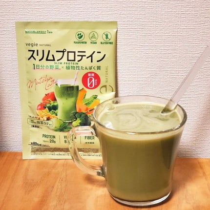 スリムプロテイン/vegie natural/ソイプロテインを使ったクチコミ(1枚目)