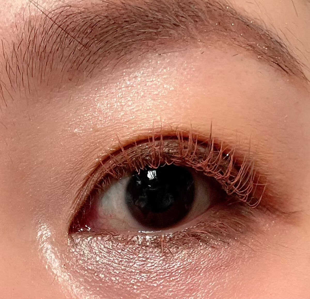 シャイニーシャドウ N/excel/単色アイシャドウを使ったクチコミ（1枚目）