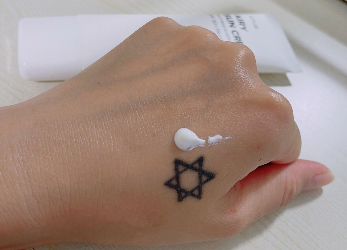 エアリーサンクリーム SPF50+PA++++/Anua/日焼け止めクリームを使ったクチコミ（2枚目）