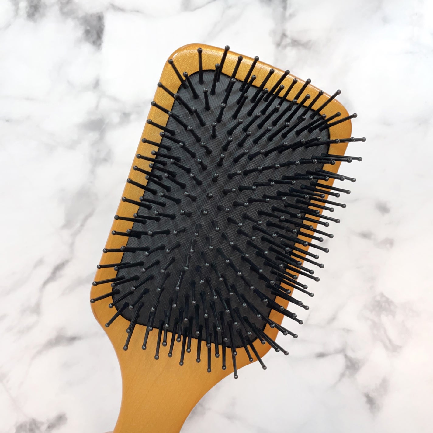 ふかふかクッションのパドルブラシ/マペペ/ヘアブラシを使ったクチコミ(2枚目)