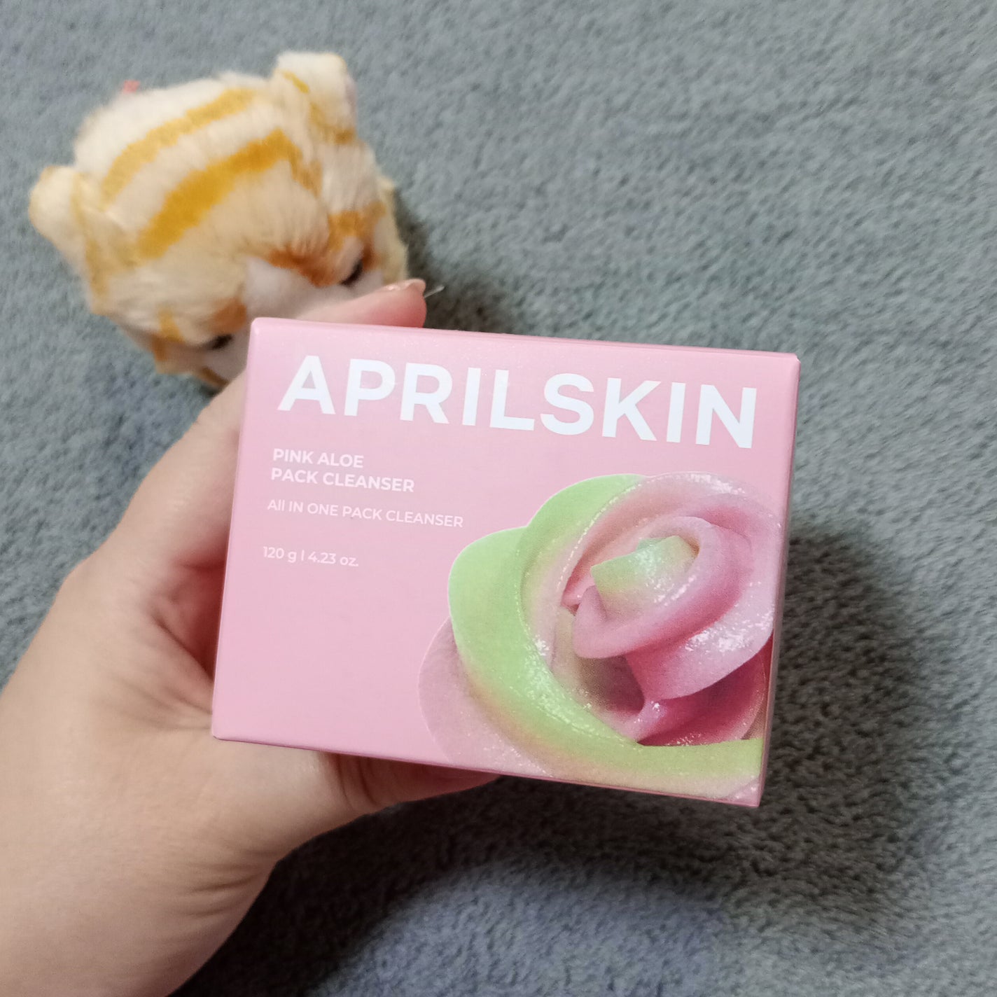ピンクアロエメレンゲクレンザー/APRILSKIN/その他洗顔料を使ったクチコミ(1枚目)