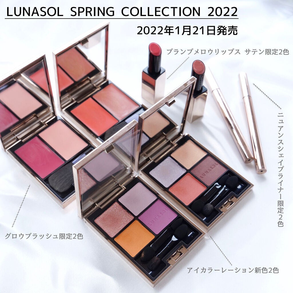 アイカラーレーション/LUNASOL/アイシャドウパレットを使ったクチコミ(2枚目)