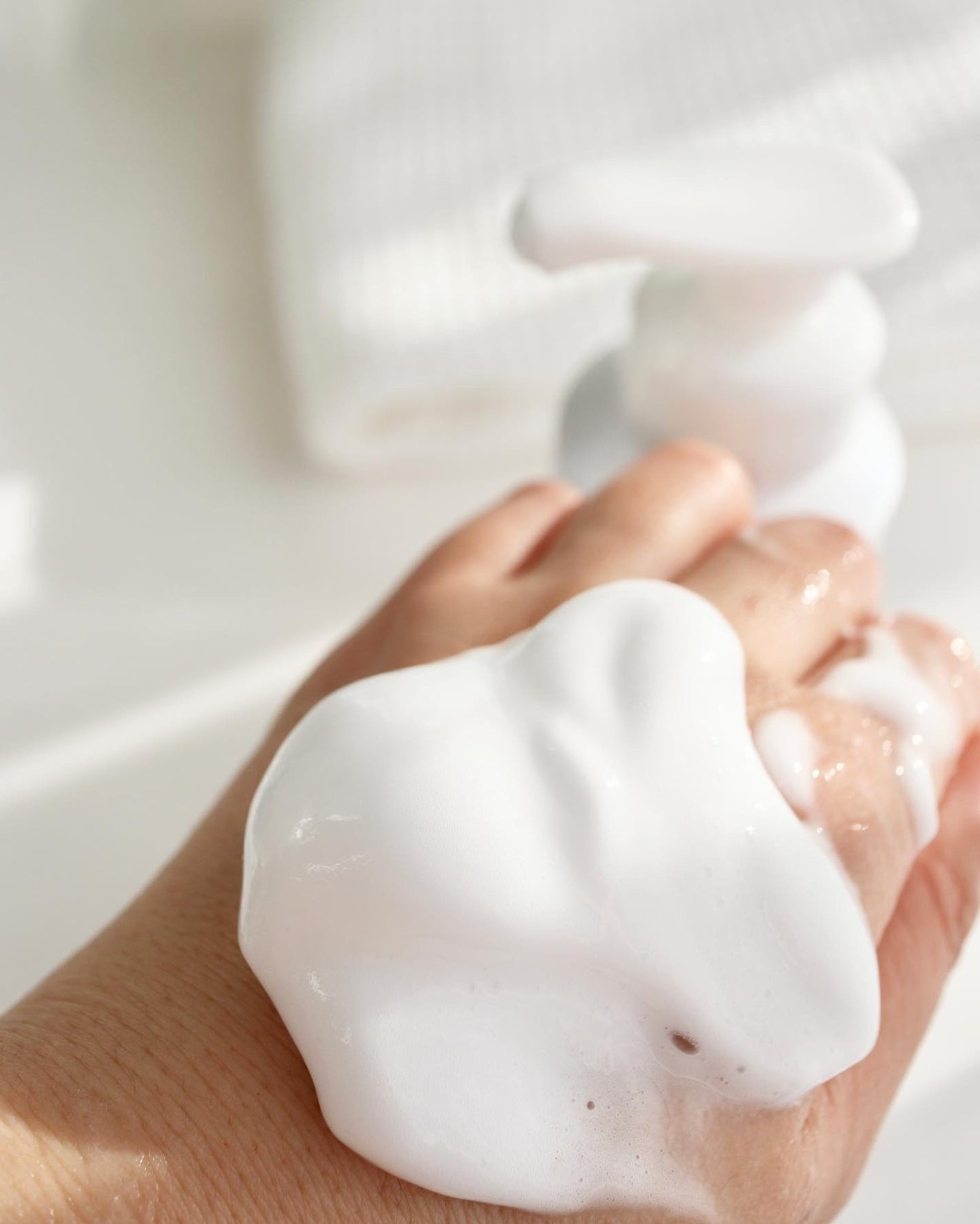 マイクロムース リフレッシャー/ALBLANC/泡洗顔を使ったクチコミ(5枚目)