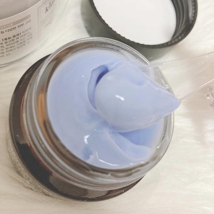 ミッドナイトブルーカーミングクリーム/Klairs/フェイスクリームを使ったクチコミ(4枚目)