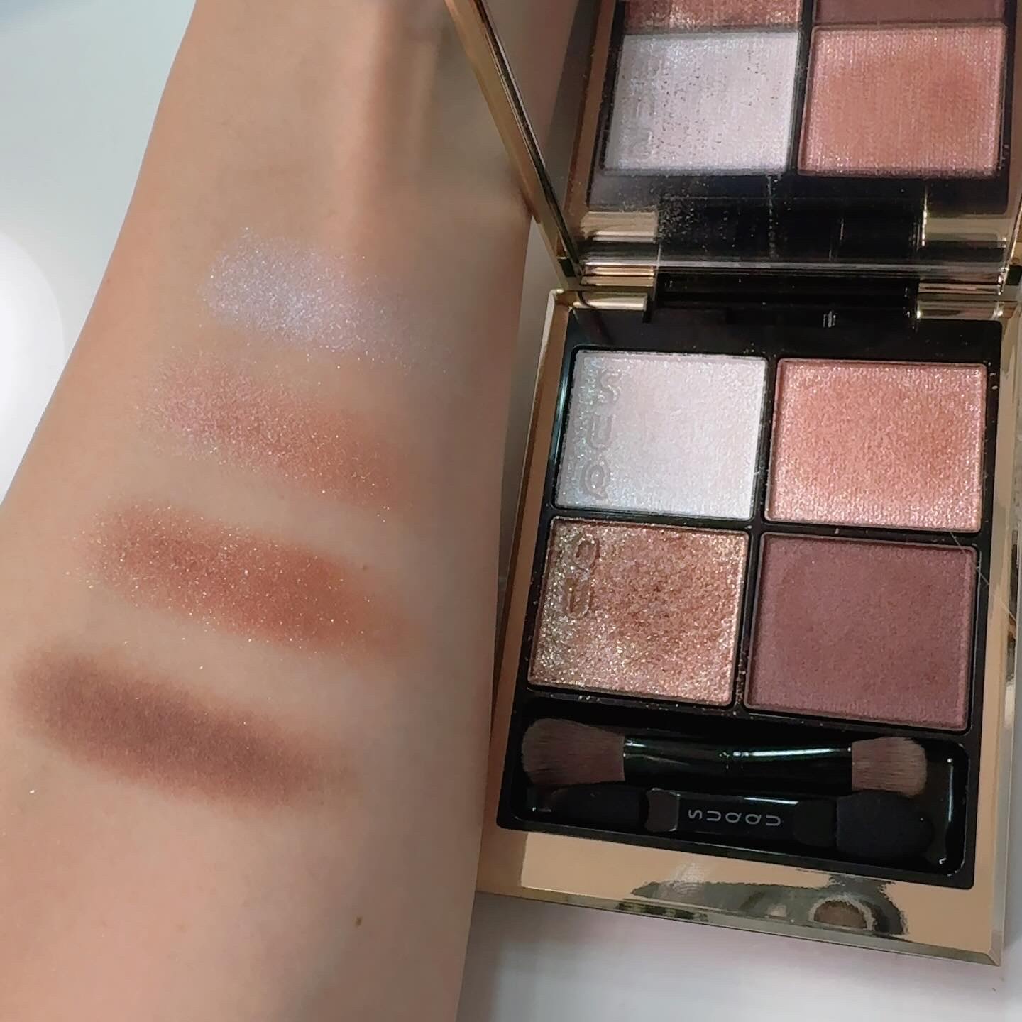 シグニチャー カラー アイズ/SUQQU/アイシャドウパレットを使ったクチコミ（2枚目）