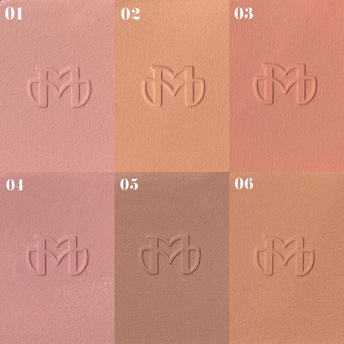 Bella(ベラ) on LIPS 「\【mude】flutterblusher全色レビュー♡/ ..」(7枚目)