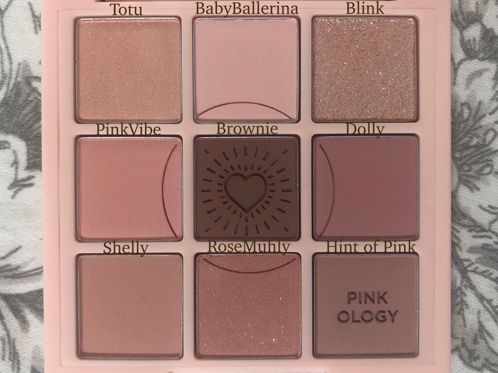 マイフェイブムードアイパレット 9カラー/HOLIKA HOLIKA/アイシャドウパレットを使ったクチコミ（2枚目）