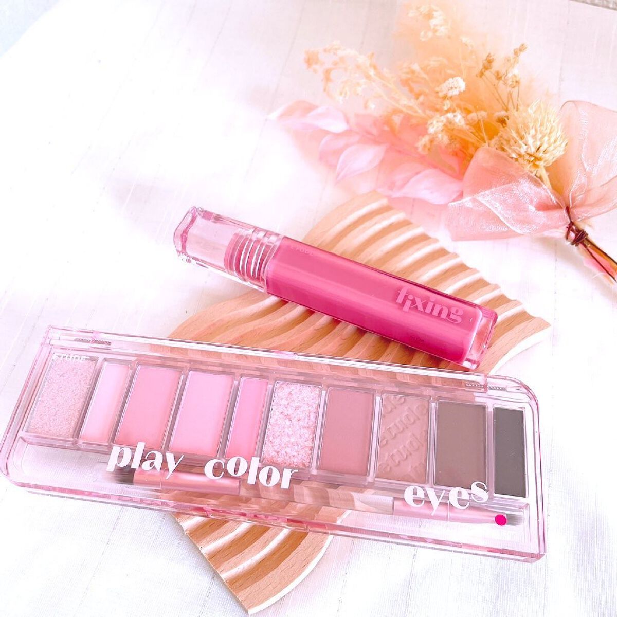 プレイカラー アイシャドウ/ETUDE/アイシャドウパレットを使ったクチコミ（1枚目）