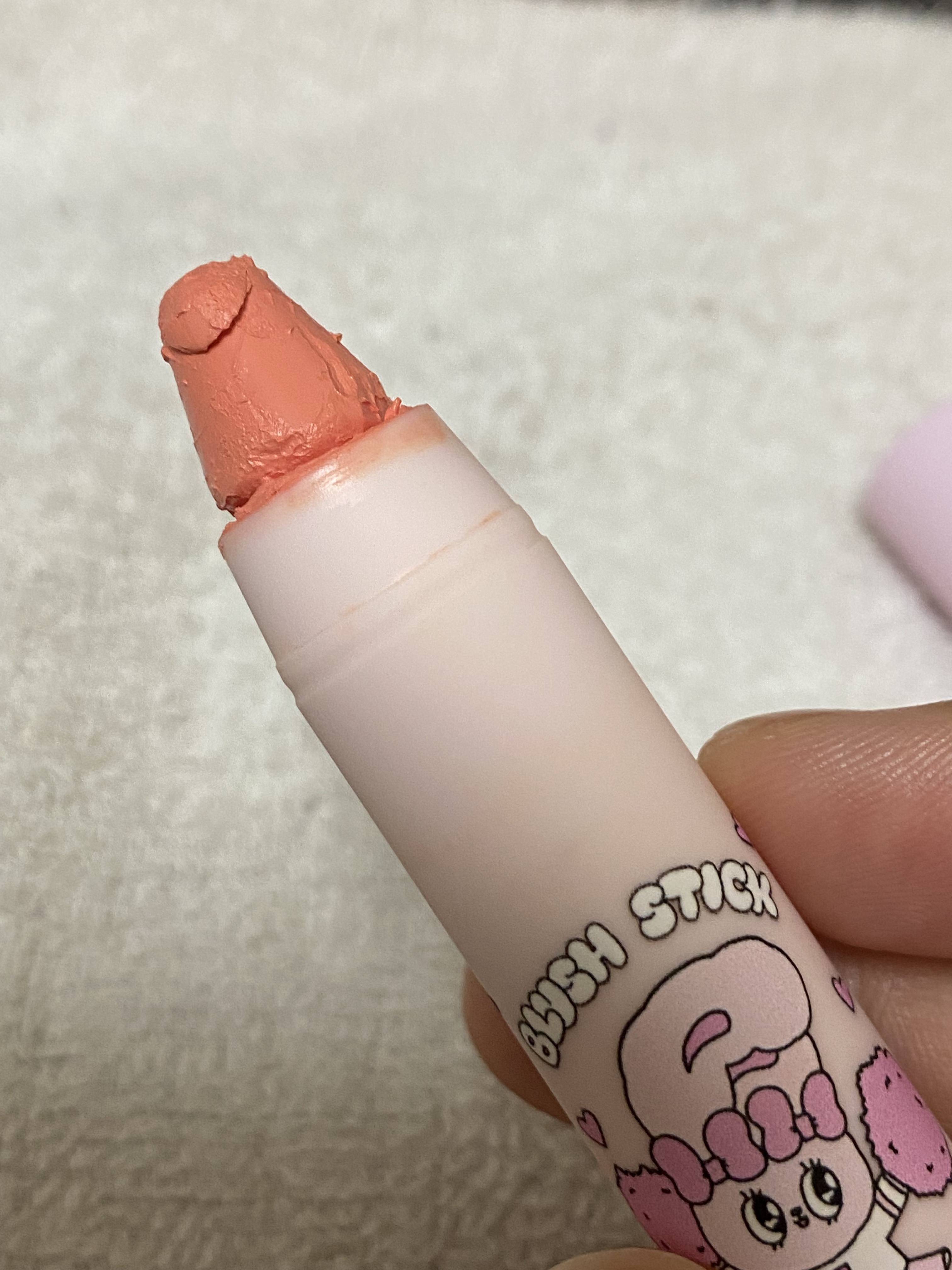 FLORTTE×ESTER BUNNY チークスティック /FLORTTE/ジェル・クリームチークを使ったクチコミ（2枚目）