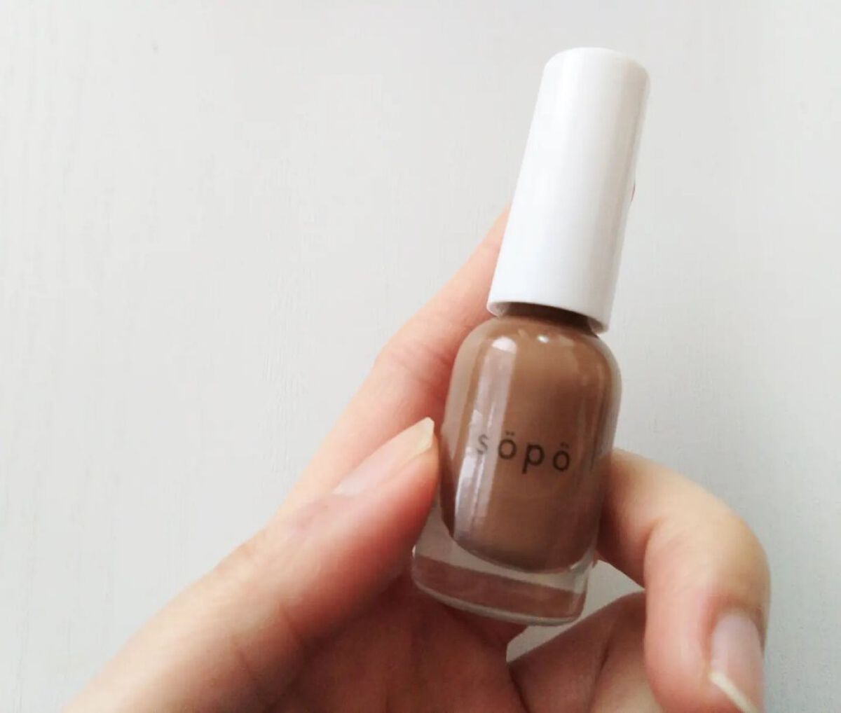 ネイルポリッシュ 14 シナモン/sopo/マニキュアを使ったクチコミ（2枚目）