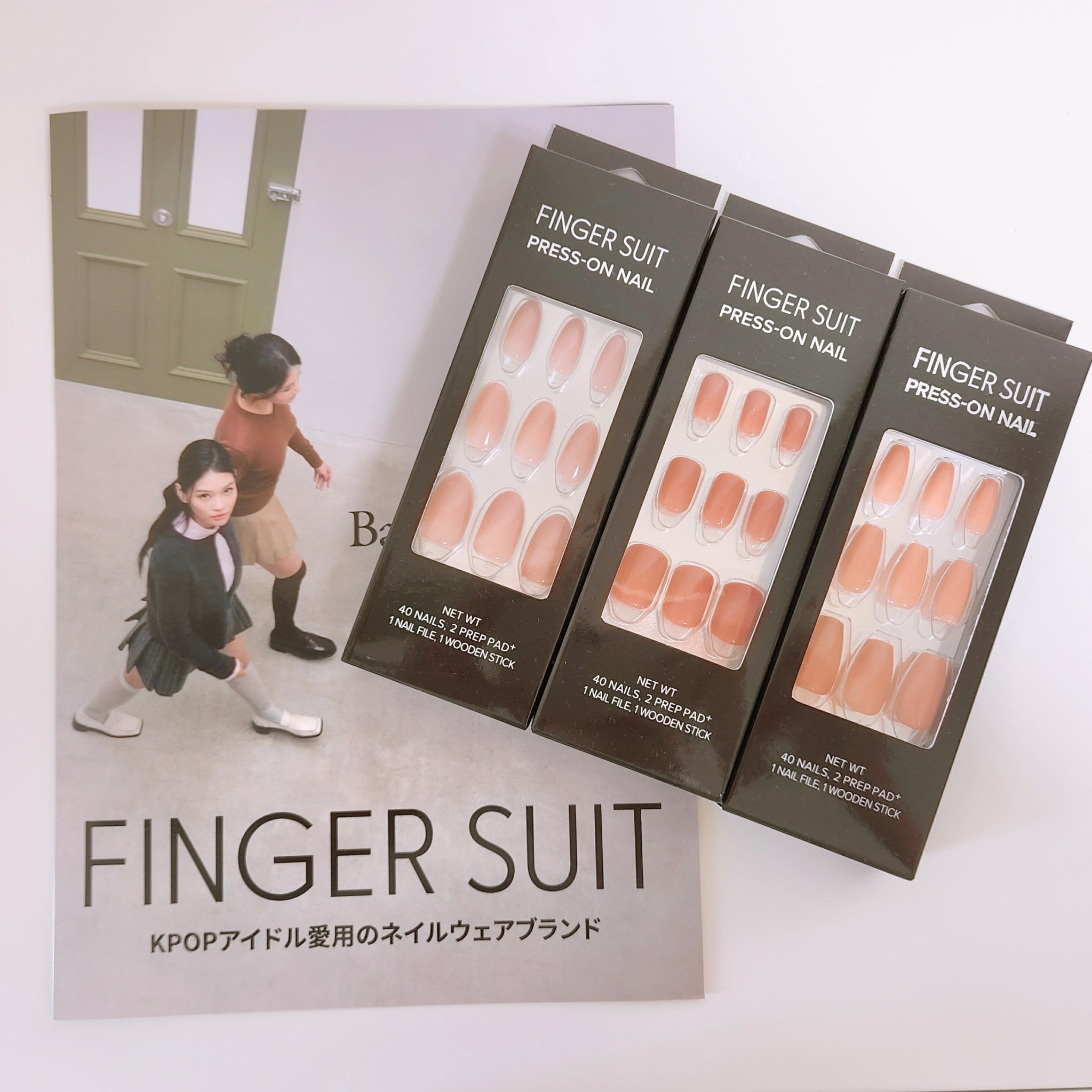 ネイルチップ(シールタイプ)/FINGER SUIT/ネイルチップ・パーツを使ったクチコミ（1枚目）