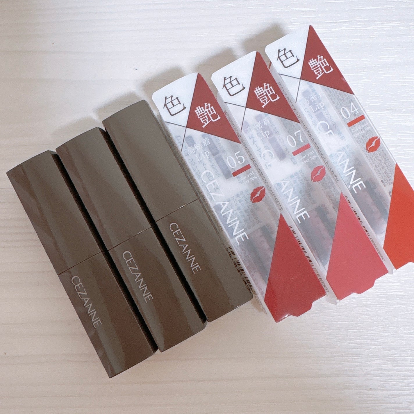 リップカラーシールド/CEZANNE/口紅を使ったクチコミ(1枚目)