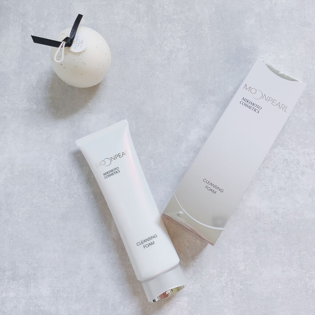 ムーンパール クレンジングフォーム/ミキモト コスメティックス/洗顔フォームを使ったクチコミ（2枚目）