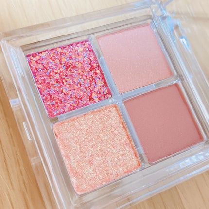 TWINKLE POP Pearl Flex Glitter Eye Palette/CLIO/アイシャドウパレットを使ったクチコミ(3枚目)