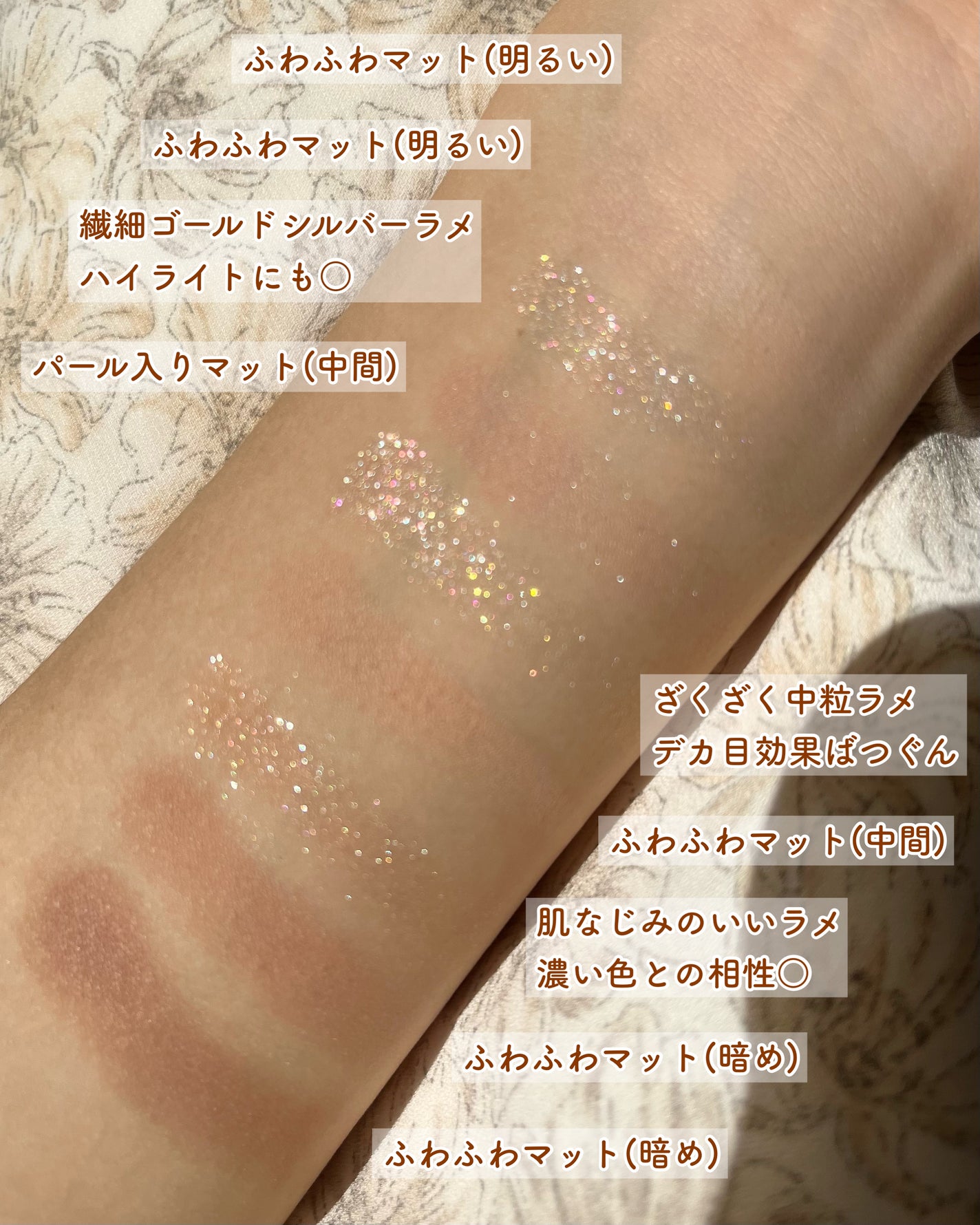 KEYBO FALL IN LOVE SHADOW PALETTE/keybo/アイシャドウパレットを使ったクチコミ(4枚目)