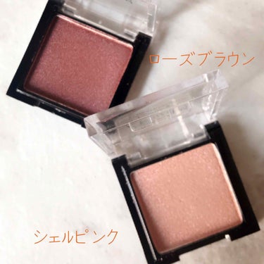 UR GLAM　POWDER EYESHADOW シェルピンク〈ブルーラメ〉/U R GLAM/パウダーアイシャドウを使ったクチコミ（2枚目）