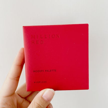 MILLION RED MODIFY PALETTE /MILLION RED/アイシャドウパレットを使ったクチコミ(3枚目)