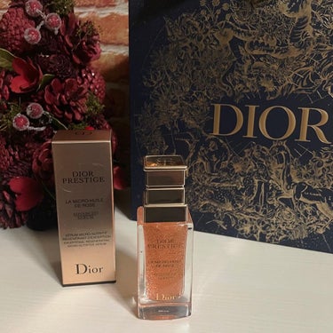 プレステージ マイクロ ユイル ド ローズ セラム/Dior/美容液を使ったクチコミ（3枚目）