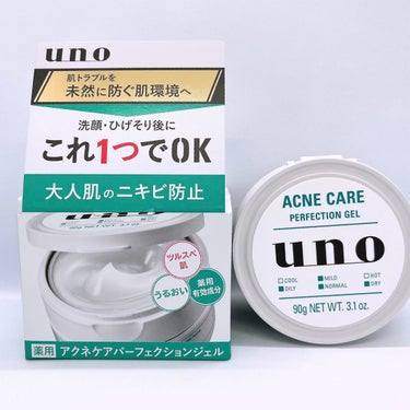 アクネケア パーフェクションジェル/UNO/オールインワン化粧品を使ったクチコミ（1枚目）